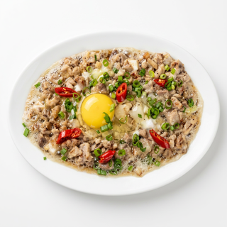 Pork Sisig with Egg