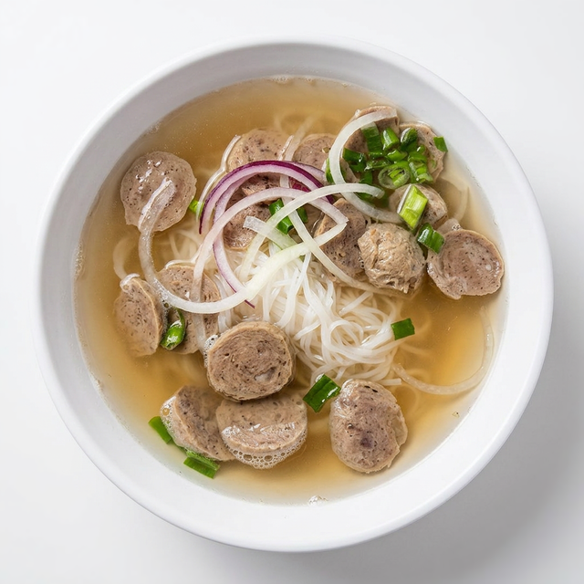 Beef Ball Pho.